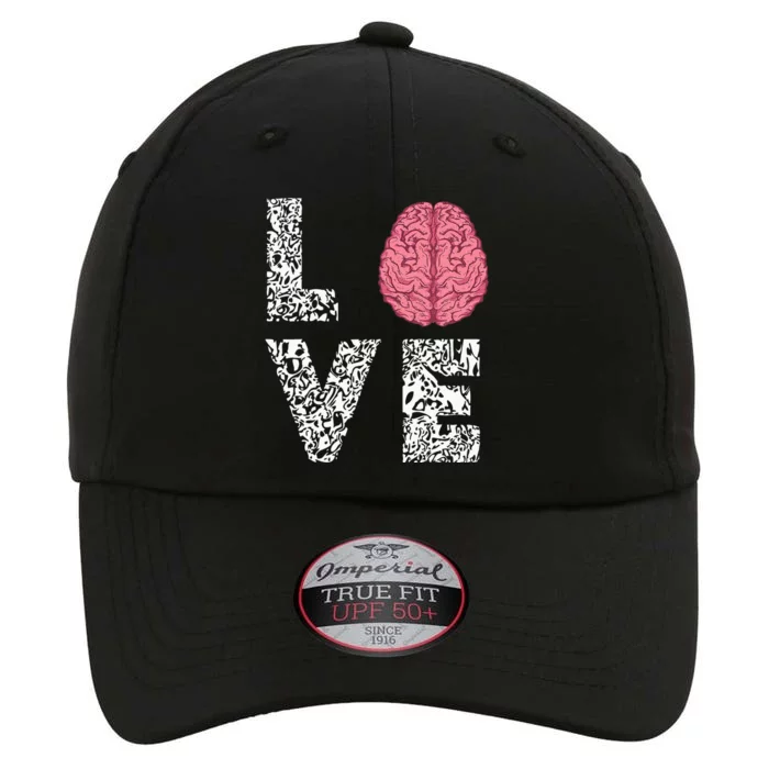 Neuro Nurse Love Brain Nurselife Neuroscience Nursing The Original Performance Cap