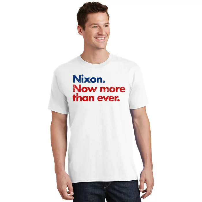 Nixon Now More Than Ever Vintage Style Distressed T-Shirt