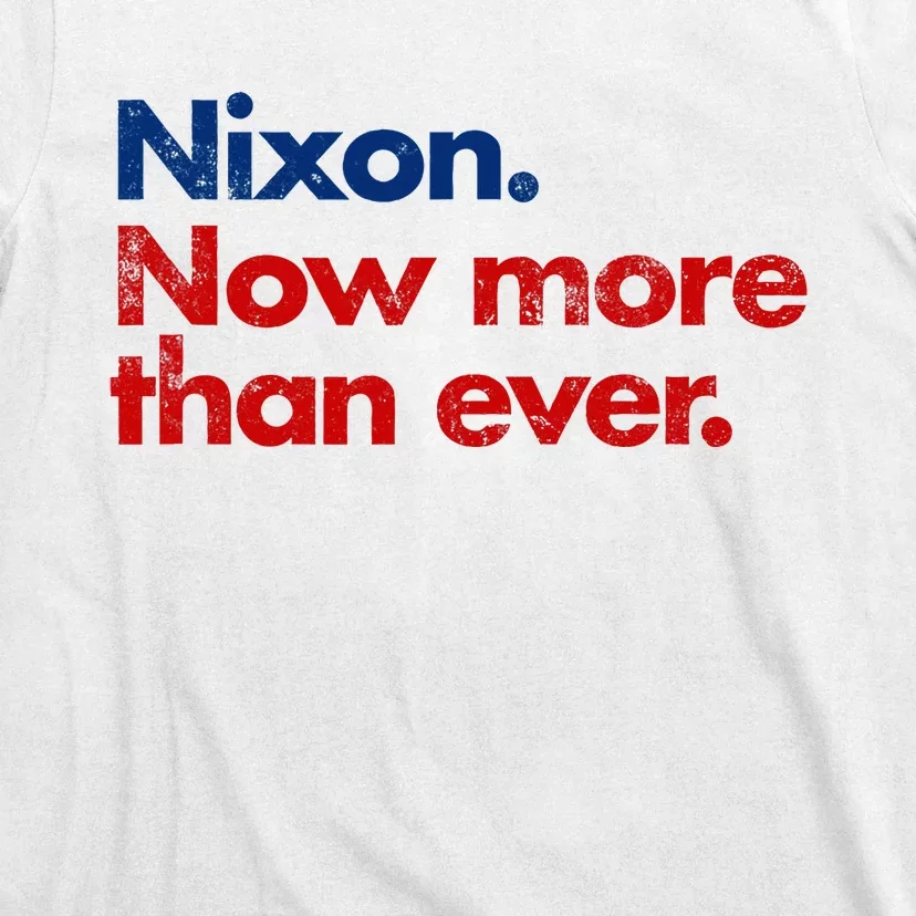 Nixon Now More Than Ever Vintage Style Distressed T-Shirt