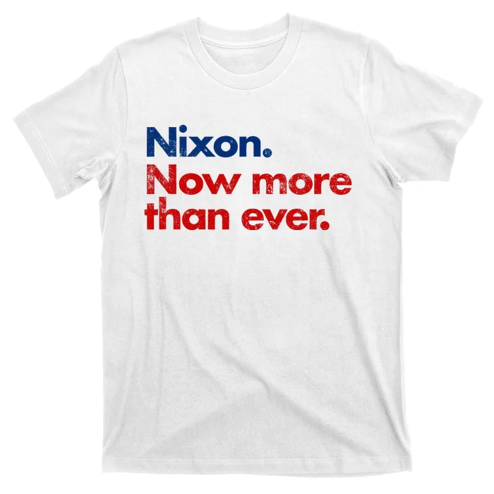 Nixon Now More Than Ever Vintage Style Distressed T-Shirt