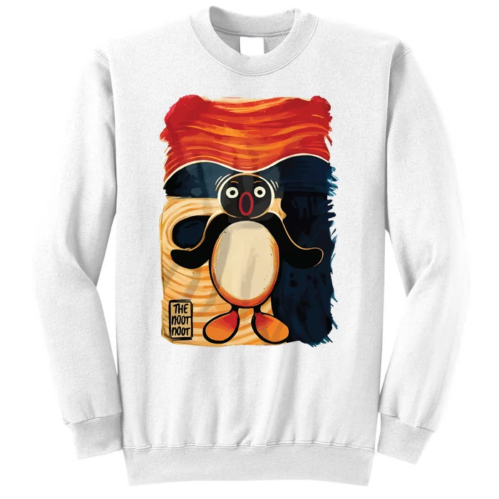 Noot Noot Madafakas Pingu Penguin Scream Anime Manga Sweatshirt