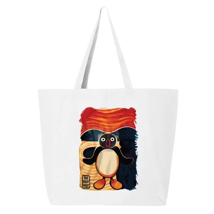 Noot Noot Madafakas Pingu Penguin Scream Anime Manga 25L Jumbo Tote