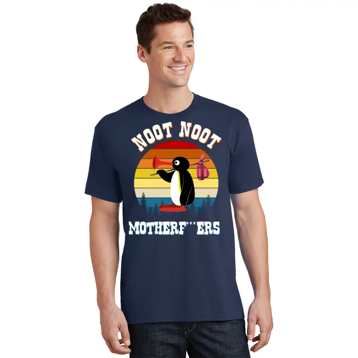 Noot Noot Motherf***ers Penguin T-Shirt | TeeShirtPalace