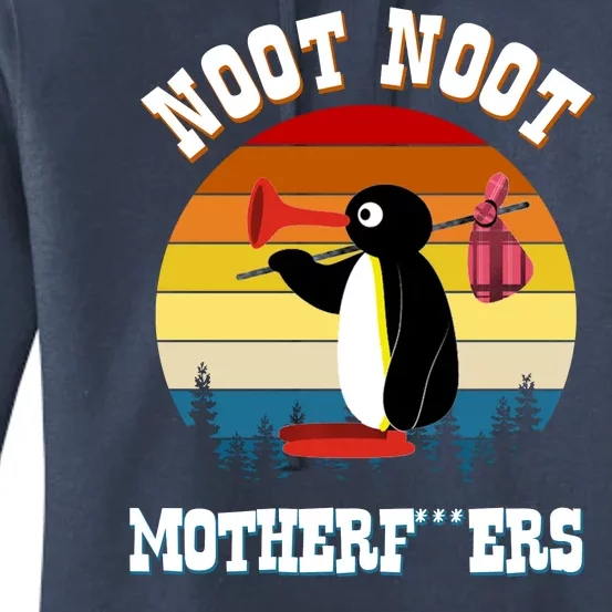 Noot Noot Motherf***ers Penguin Women's Pullover Hoodie