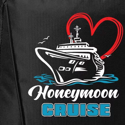 Newlywed Newly Married Cruising Matching Honeymoon Cruise City Backpack