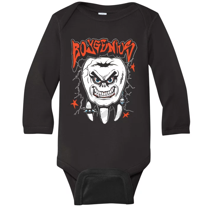 Nation Nu Metal Tooth Baby Long Sleeve Bodysuit