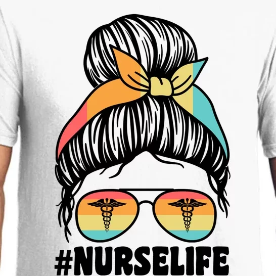 Nurselife Nurses Medical Job Gift Pajama Set