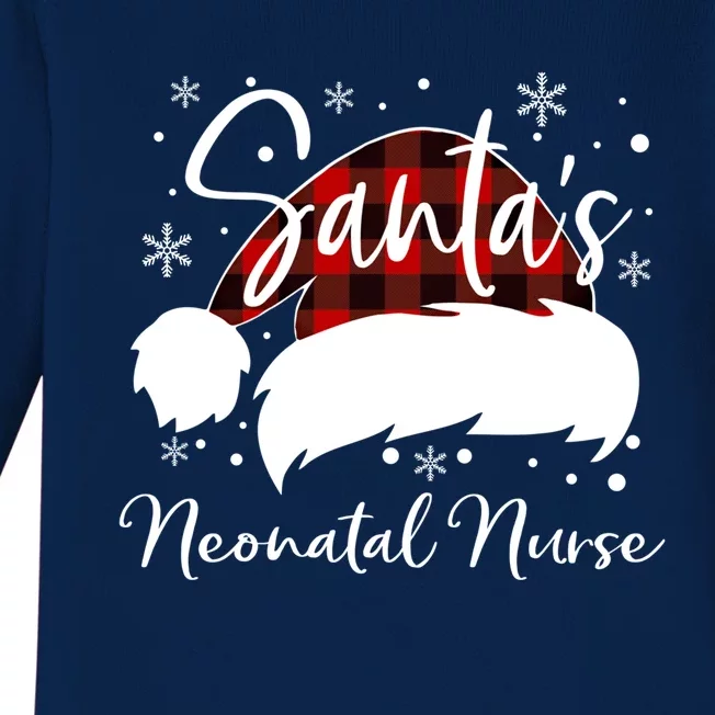 Neonatal Nurse Neonatal Nurse For Christmas Nurse Gift Baby Long Sleeve Bodysuit