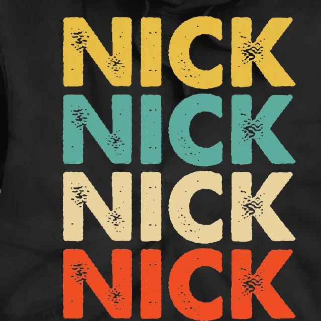 Nick Name Tie Dye Hoodie