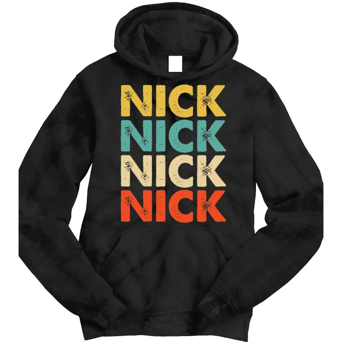 Nick Name Tie Dye Hoodie