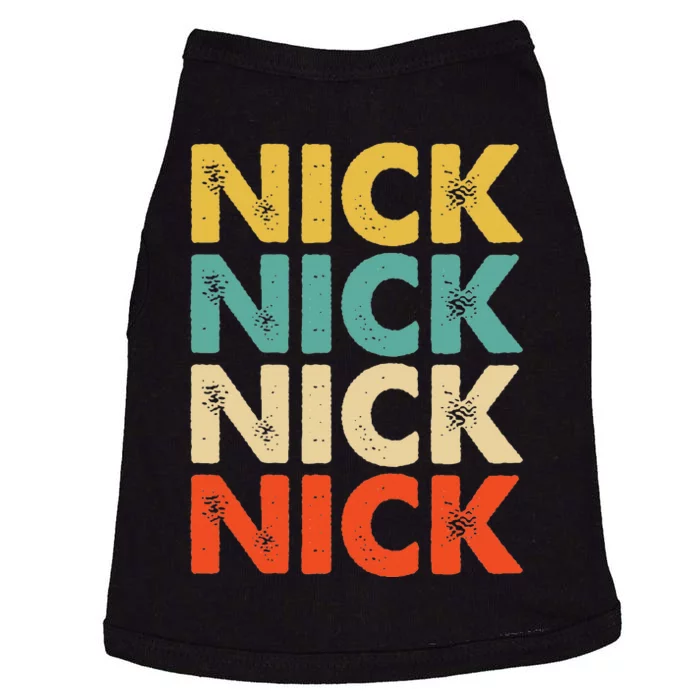 Nick Name Doggie Tank