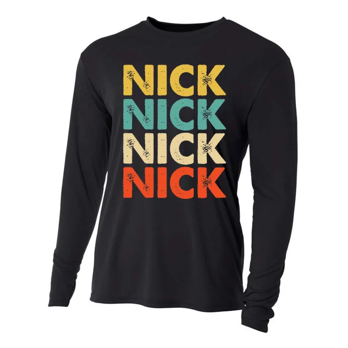 Nick Name Cooling Performance Long Sleeve Crew