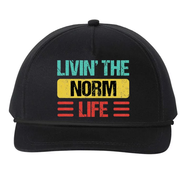 Norm Name Snapback Five-Panel Rope Hat