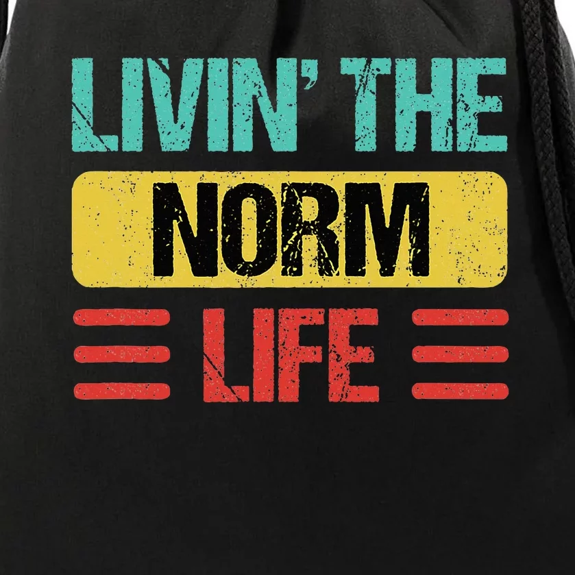 Norm Name Drawstring Bag