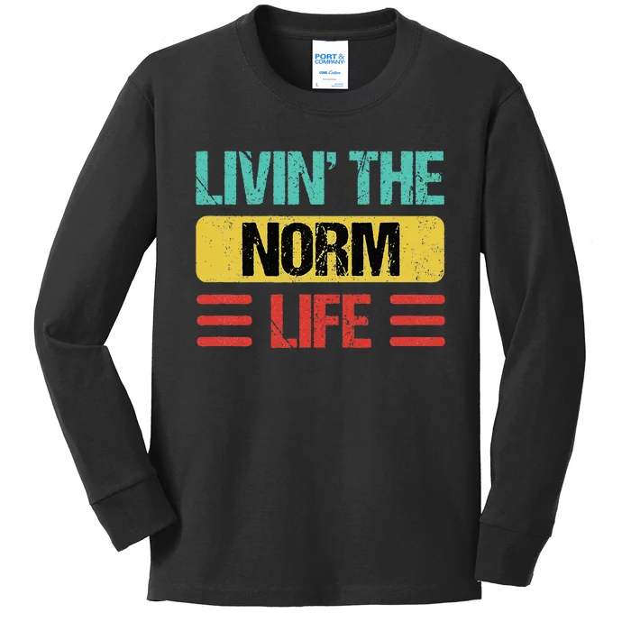 Norm Name Kids Long Sleeve Shirt