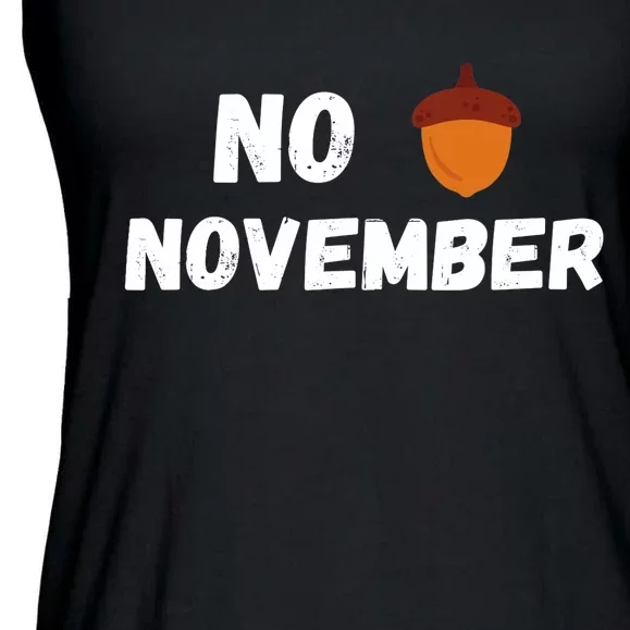 No Nut November Challenge Funny Meme Ladies Essential Flowy Tank