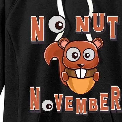 No Nut November Stay Strong NNN Funny Meme Women's Fleece Hoodie