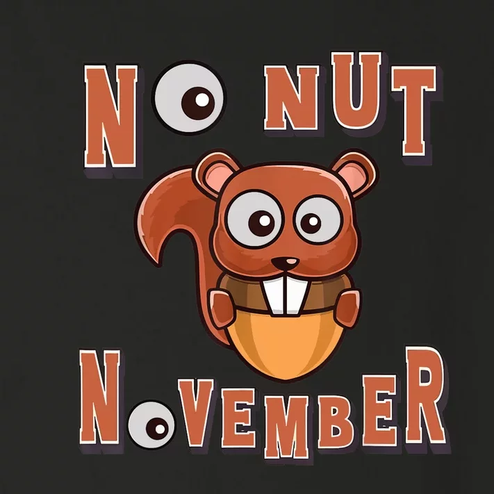 No Nut November Stay Strong NNN Funny Meme Toddler Long Sleeve Shirt