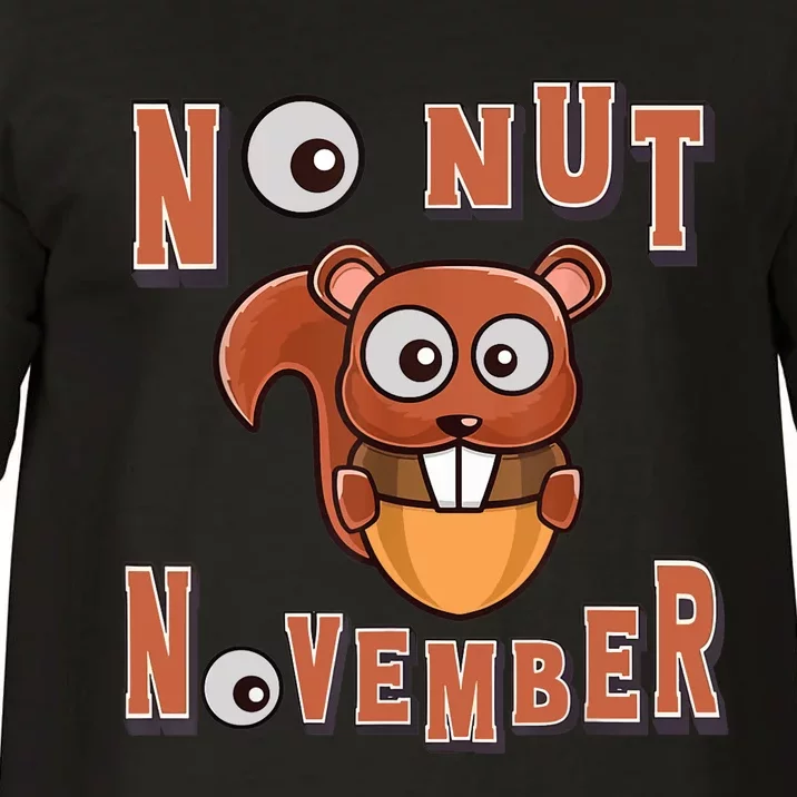 No Nut November Stay Strong NNN Funny Meme Comfort Colors T-Shirt