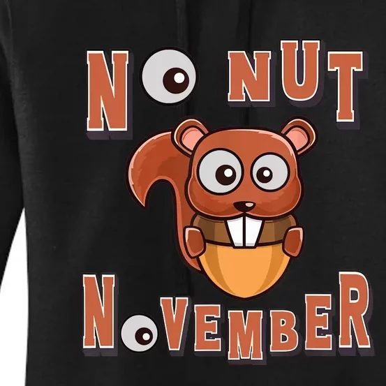 No Nut November Stay Strong NNN Funny Meme Women's Pullover Hoodie