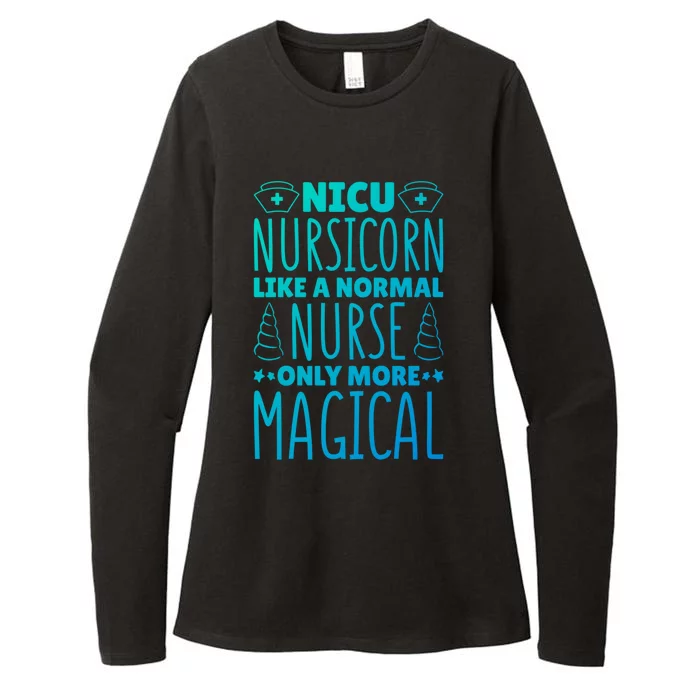 Nicu Nurse Nicu Nursicorn Gift Womens CVC Long Sleeve Shirt