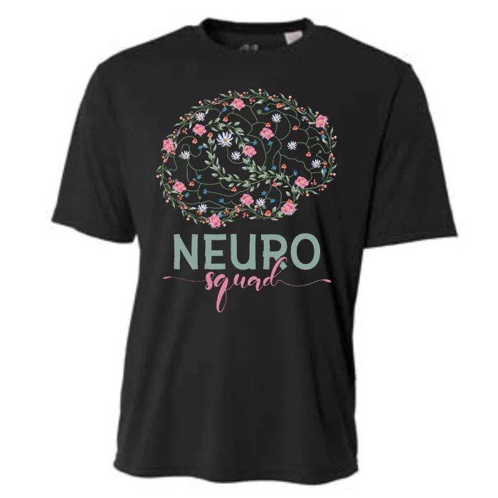 Neurology Neuro Nurse Neuro Tech Neuro Squad Cooling Performance Crew T-Shirt