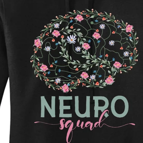 Neurology Neuro Nurse Neuro Tech Neuro Squad Women's Pullover Hoodie