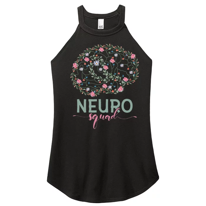 Neurology Neuro Nurse Neuro Tech Neuro Squad Women’s Perfect Tri Rocker Tank