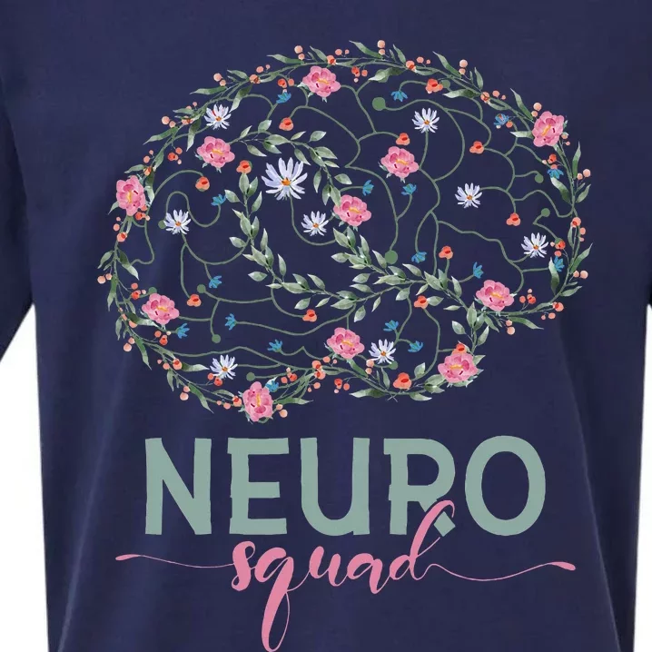 Neurology Neuro Nurse Neuro Tech Neuro Squad Sueded Cloud Jersey T-Shirt