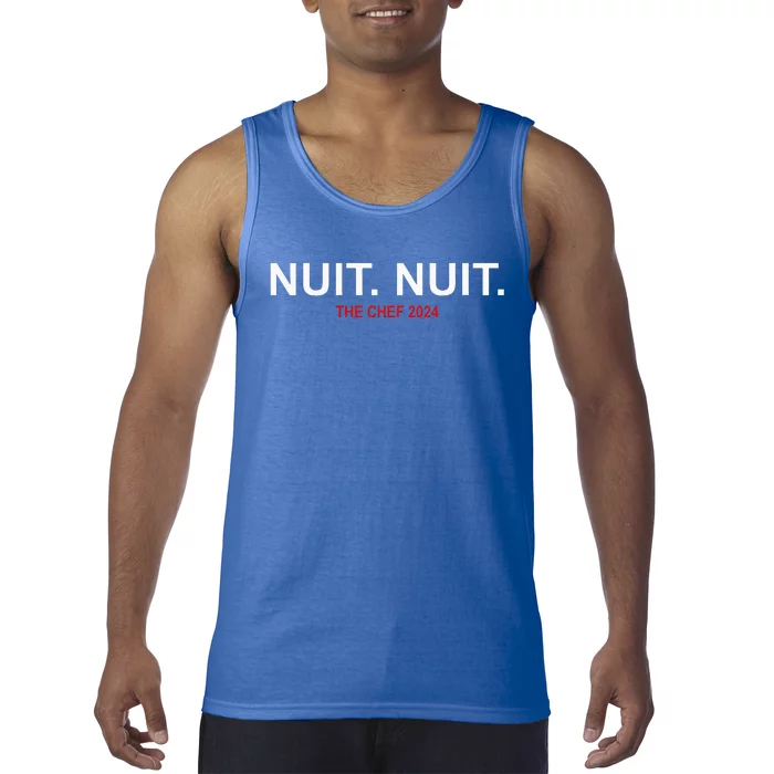 Nuit Nuit Night Night French Words 2024 Tank Top