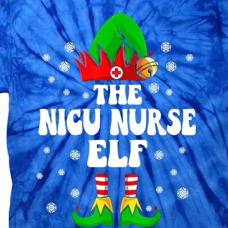 Nicu Nurse Neonatal Nursing Christmas Costume Gift Tie-Dye T-Shirt