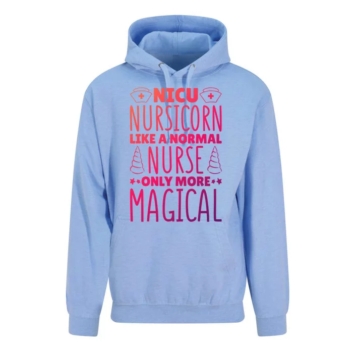 Nicu Nurse Nicu Nursicorn Gift Unisex Surf Hoodie