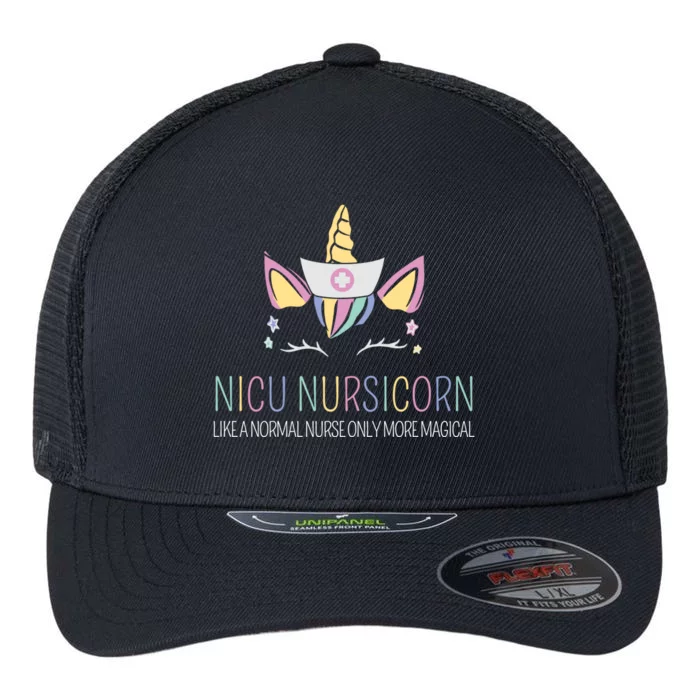 Nicu Nurse Nicu Nursicorn Gift Flexfit Unipanel Trucker Cap