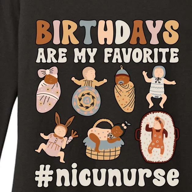 Nicu Nurse Nicu Nursing Best Neonatal Icu Nurse Gift Womens CVC Long Sleeve Shirt