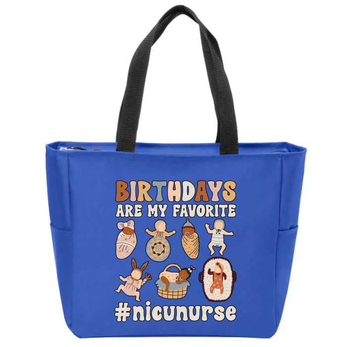 Nicu Nurse Nicu Nursing Best Neonatal Icu Nurse Gift Zip Tote Bag