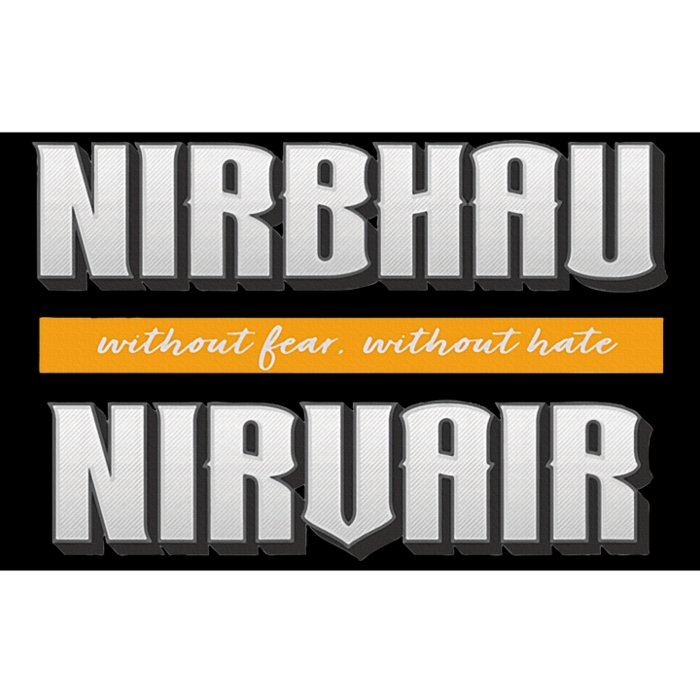 Nirbhau Nirvair Bumper Sticker