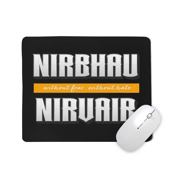 Nirbhau Nirvair Mousepad