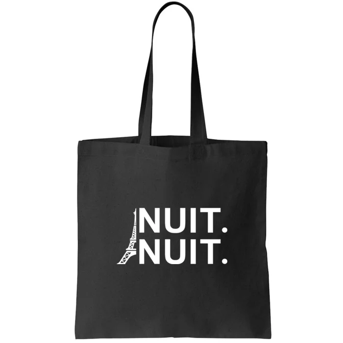 Nuit Nuit Night Night Tote Bag