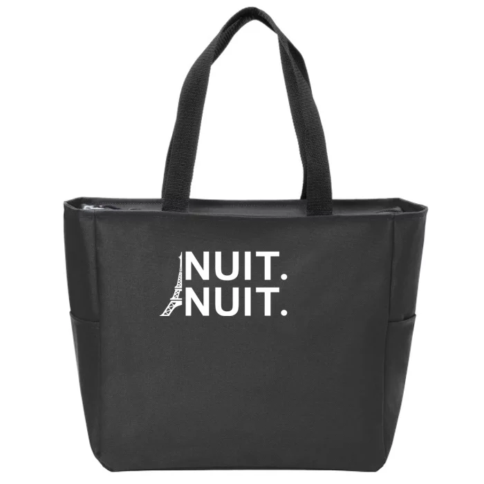 Nuit Nuit Night Night Zip Tote Bag