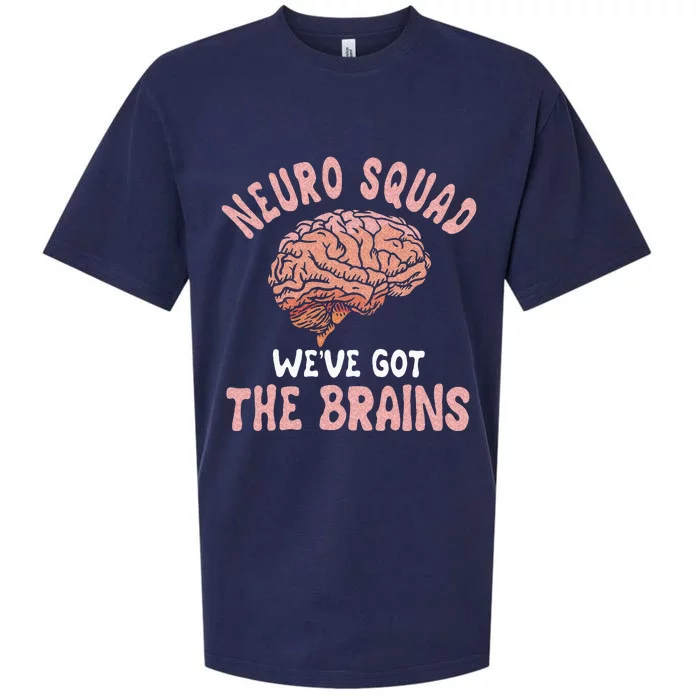 Neurologist Neurosurgeon Neurology Brain Surgeon Neuro Squad Sueded Cloud Jersey T-Shirt