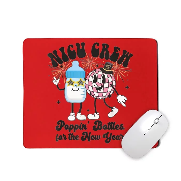 Nicu Nurse New Years Health Care 2024 Mousepad