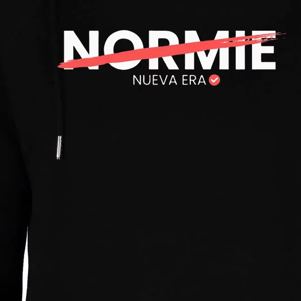 No Normie  Nueva Era En Criptomonedas Womens Funnel Neck Pullover Hood