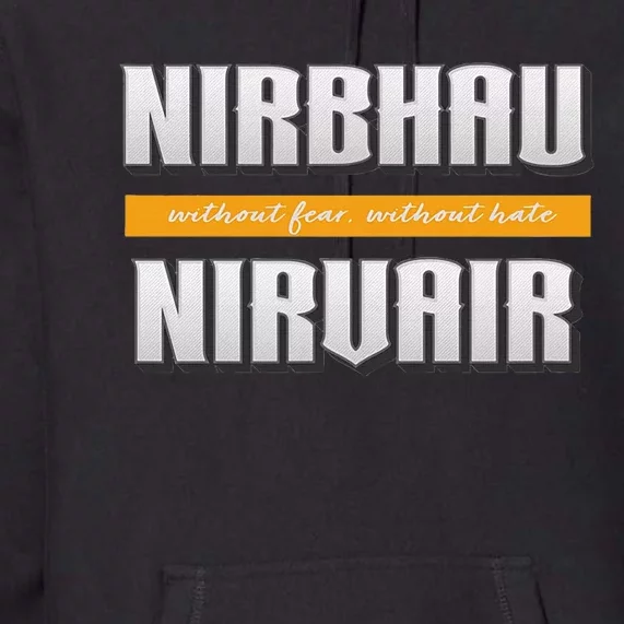 Nirbhau Nirvair Premium Hoodie