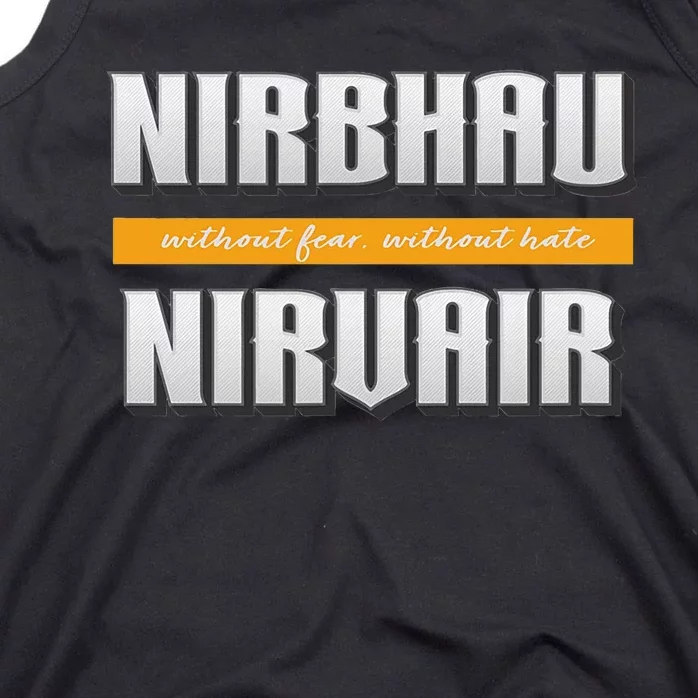 Nirbhau Nirvair Tank Top