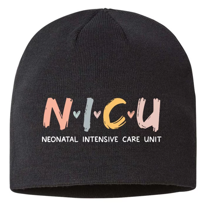 Nicu Nurse Neonatal Intensive Care Unit Nursing 8 1/2in Sustainable Knit Beanie