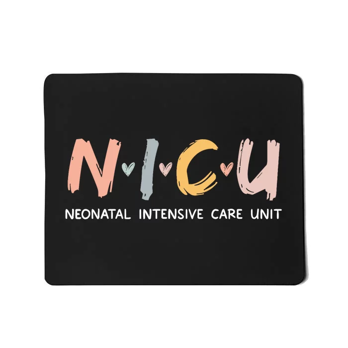 Nicu Nurse Neonatal Intensive Care Unit Nursing Mousepad