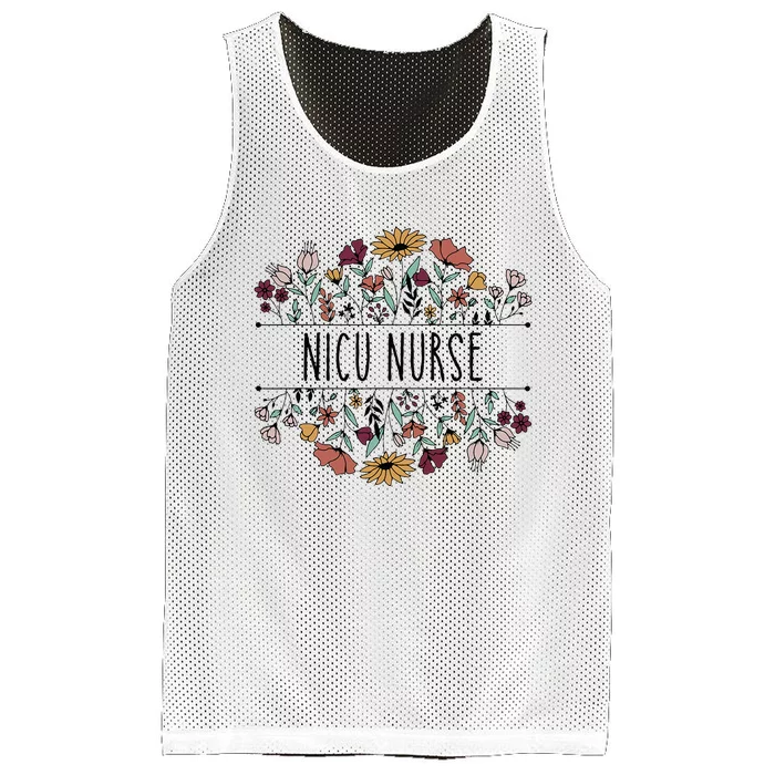 Nicu Nurse Neonatal Icu Nurse Infant Care Specialist Newborn Mesh Reversible Basketball Jersey Tank