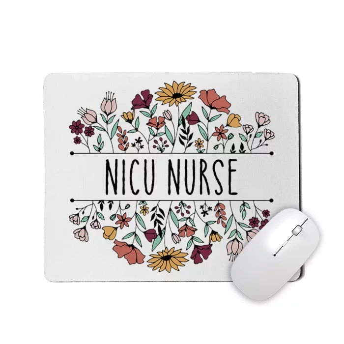 Nicu Nurse Neonatal Icu Nurse Infant Care Specialist Newborn Mousepad