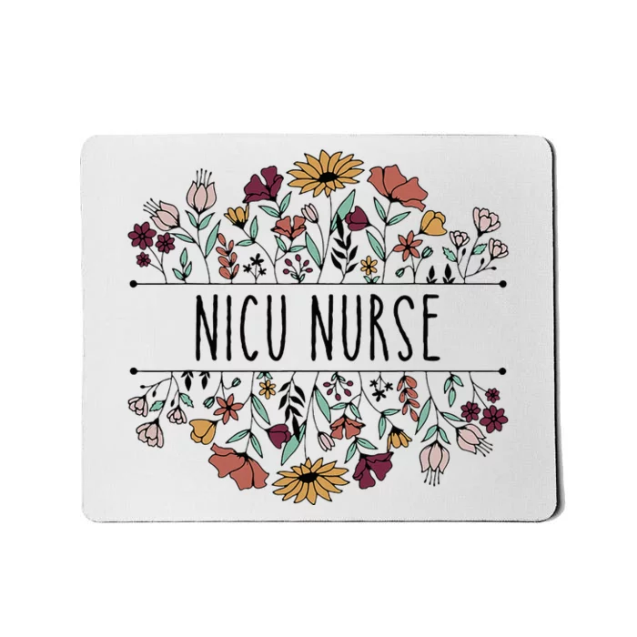 Nicu Nurse Neonatal Icu Nurse Infant Care Specialist Newborn Mousepad