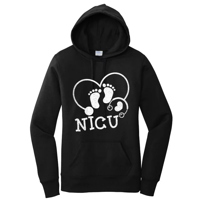 Nicu Nurse Neonatal Nurse Gift Women's Pullover Hoodie